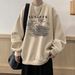 Men's Heavyweight Crewneck Sweatshirt – Oversized Fleece-Lined Pullover (Up To 5XL, Streetwear Essential)_viptrois.com