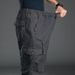 "Men's 100% Cotton Cargo Pants – High-Waisted Loose-Fit Work Pants With Multi-Pockets, Plus Sizes Available"_viptrois.com