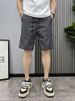 Men's Slim Fit Casual Shorts Mid-Length Style Summer Outerwear Five Point Pants Sports Beachwear_viptrois.com