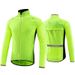 Bicycle Reflective Detachable Raincoat Waterproof Dirt-Resistant Breathable Thin Long-Sleeve Jacket Cycling Clothing_viptrois.com