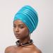 Women's Scarves Beauty Strip Multi Layer Exaggerated Turban Cap Hat Muslim Headscarf Hat_viptrois.com