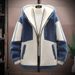 Men's Fleece Lined Winter Jacket - Soft &Warm Hooded Coat With Zipper Closure, Oversized Fit For Big & Tall Breathable Cotton Blend For Casual Wear_viptrois.com