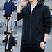Men's Clothing spring new style workwear jacket men's spring casual autumn hooded jacket_viptrois.com