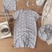 XG Baby Jumpsuit Summer A Thin Modal Short Sleeved Baby Clothes Baby Jumpsuit Romper Climbing Clothes_viptrois.com