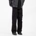 Men's Cotton Cargo Pants – Relaxed Fit Straight-Leg Workwear Trousers (Multi-Pocket, Adjustable Belt, Classic Khaki/Black)_viptrois.com