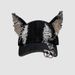 NEUE Y2k Hot Girl Graffiti Jeans Kaninchen Ohren Cowboy Baseball Hut Waschen Graffiti Hip Hop Cap Frauen Männer Party Team Baseball Kappe_viptrois.com