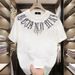 Men's Clothing Pure Cotton Summer Loose Round Neck Versatile Short Sleeved T Shirt Tops_viptrois.com