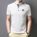 Men's Half Sleeve Polo Shirt Summer Lapel Embroidery Fashion Casual Sports Top For Middle-Aged And Young People_viptrois.com