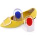 Thin Gel Heel Cushion Inserts - Shock Absorbing Foot Pads For Men & Women (Red/Blue, S/M/L) - Comfortable PU Heel Cups For Daily Wear_viptrois.com