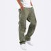 Men's Clothing Ashionable Workwear Casual Pants For Men, Drawstring, Multi Pocket Long Pants, Available Independent Websites In Europe And America_viptrois.com