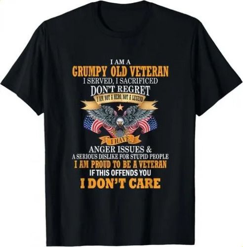 T-shirtt-shirti Am A Grumpy Old Veteran Served I Sacrifice_viptrois.com