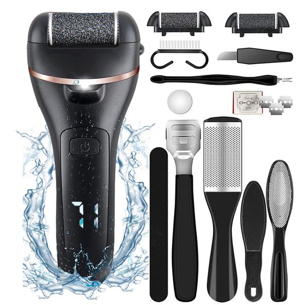 Rechargeable Electric File Callus Remover Hine Pedicure Device Foot Care Tools Feet For Heels Remove Dead Skin_viptrois.com