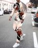2025 Spring And Autumn New Trend Men's Suit Loose Crew Neck Long Sleeve Sweater Casual Sports Pants_viptrois.com