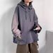 Retro Fleece Hoodie Men's Loose Casual Warm Workwear Pullover Hoodie Couple Jacket_viptrois.com