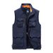 Men's Lightweight Vest Jacket – Multi-Pocket Fishing Vest With Hood (L-6XL, Grey/Black/Navy/Khaki/Army Green)_viptrois.com