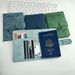 Multi-color Passport Protection This Set Of Passport Holder Pu Leather Skin Sensitive Leather Passport Bag_viptrois.com