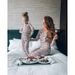 Cozy Christmas Family Matching Pajama Set – 100% Cotton Holiday Sleepwear For Adults & Kids (Long Sleeve, Classic Red & Navy Blue)_viptrois.com