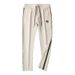 Luxurious New Color-Block Casual Slim Fit Sports Suit Spring And Autumn Men's Cardigan Trendy Jacket Two-Piece Set_viptrois.com