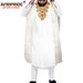 Men's Clothing Africa Men's l Dress three piece set coat + top + pants_viptrois.com