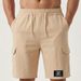 Clean Fit Cargo Shorts For Men – European-Sized Multi-Pocket Casual 5-Inch Relaxed Fit – Versatile Streetwear & Everyday Essentials_viptrois.com
