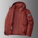 Men's Multi-Pocket Fleece-Lined Work Jacket - Windproof Hooded Utility Coat For Outdoor Fishing & Photography (Regular & Fleece-Lined Options)_viptrois.com
