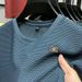 Men's Clothing High End Light Luxury Dark Pattern Jacquard Bubble Ice Silk Summer Men's Simple Printing Round Neck Short Sleeved T Shirt Top_viptrois.com
