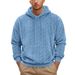 Men's Clothing European And American Men's Winter Plush Hooded Sweatshirt Warm Loose Casual Trendy Versatile Men's Jacket_viptrois.com