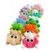 Bag Charms Real Rex Rabbit Fur Small Coal Ball Elf Cute Plush Doll Coal Ball Pendant Keychain Bag Pendant Small_viptrois.com