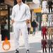 Men's Autumn Winter Clothing Set American Retro Style Casual Jacket And Long Sleeved Zipper Trousers For Warmth_viptrois.com