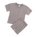 Toddler Girls Clothing Girls Suit Short Sleeved Girls Sports Two Piece Suit New Children's Short Sleeved Shorts Summer Clothes_viptrois.com