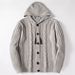 Loom Autumn Winter Clothing European And American Men's Casual Knitted Jacket Long Sleeve Hooded Sweater SY0137_viptrois.com
