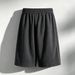 Men's Clothing Ice Silk Shorts Jacquard Wheat Ear Pattern Breathable Loose Plus Size Casual Straight Leg Summer Five Point Pants_viptrois.com