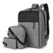 Men's Backpack High School Student Backpack Multifunctional Charging Backpack Men's Computer Bag Backpack Men's Fashion Outdoor Large Capacity_viptrois.com