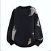 "Men's Knitted Pullover Sweater – Classic Long Sleeve Crewneck For Autumn & Winter, Soft Polyester Blend (Grey/Black/Green), Sizes M-4XL"_viptrois.com