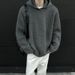 Hooded Sweater Jacket Men's Autumn And Winter Solid Color Knitted Sweater Versatile Sweater_viptrois.com