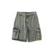 Men's Clothing Men's Plus Size Casual Shorts Outerwear Style Thin Five Point Pants Multi Pocket Thin Jeans For Formal & Casual For Men_viptrois.com