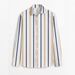 Hot Selling Men's Casual Shirt With Lapel In Spring And Autumn, Thin Style, Multi Color Line Design, Comfortable And Breathable_viptrois.com