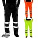 Men's Clothing Men's Reflective Strip Sanitation Worker Uniform Fleece Casual Trousers_viptrois.com