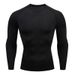 Loom European Standard Men's Sports Long Sleeve Stretch Tight Fitness Clothing Outdoor Tennis Training Running T-Shirt_viptrois.com