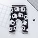 Baby clothes male toddler suit baby cartoon pajamas pants hat set baby pajamas three-piece suit_viptrois.com