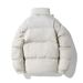 Men's Reversible Short Puffer Jacket With Stand Collar - Stylish Streetwear Bomber Coat For Winter (Black/Khaki/Gray)_viptrois.com