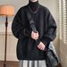 High Neck Sweater For Men, Autumn And Winter Pullover Knit Sweater, Inner Layer With Base Thread_viptrois.com