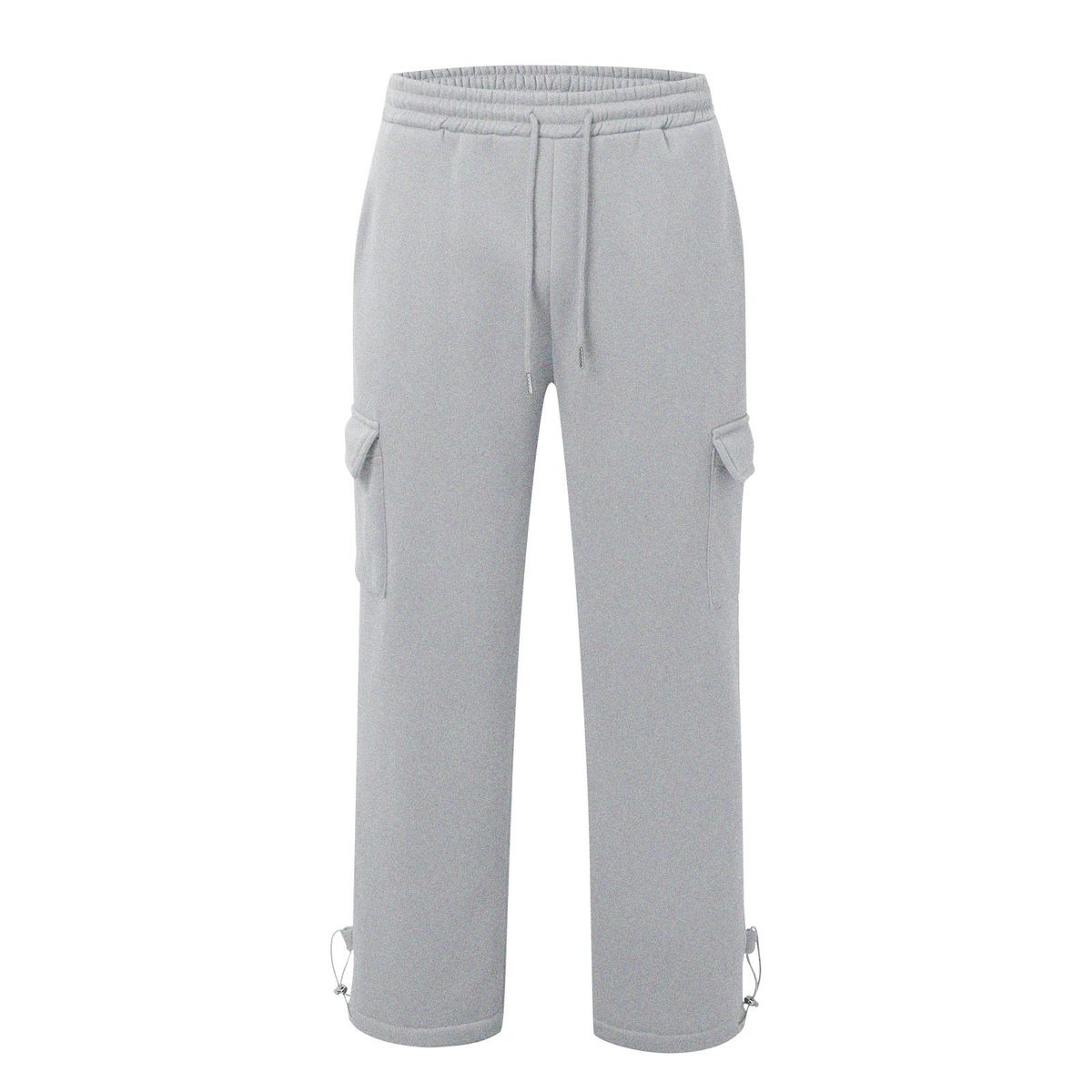 Men's Cargo Jogger Pants – Streetwear Utility Trousers With Adjustable Drawcord & Multi-Pockets (S-XXL, Non-Iron Polyester, Urban Commuter Essential)_viptrois.com