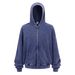 430GSM Couple’s Hoodie – YKK Zipper Pullover With Double-Knit Washed Cotton (Retro Streetwear, Oversized Fit, Wax-Dyed Colors)_viptrois.com