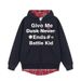 American Style Two-Piece Plaid Patchwork Hooded Sweatshirt Autumn National Trend Couple High Street Hoodie Jacket_viptrois.com