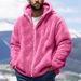 Men's Reversible Fleece-Lined Hooded Jacket – Winter Warmth With Lightweight Comfort (S-5XL, 18 Colors)_viptrois.com