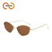 Two Circles Personalized Metal Cat Eye Frame Sunglasses Party Style Sunglasses T1278_viptrois.com