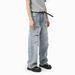 Men's Distressed Vintage Blue Jeans – Relaxed Straight-Leg Ripped Denim With Raw Hem & Grunge Aesthetic (S-XL, Mid-Rise, Zip Fly)_viptrois.com