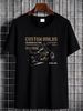 OCC Orange County Choppers USA Pride Black T-Shirt Streetwear Fashion Designer Clothes Unisex Breathable Soft Slightly Stretched Stylish_viptrois.com
