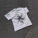 Heavyweight Pure Cotton Oversized T-Shirt Floral And Letter Print Loose Short Sleeved Y2K Men's Couples Top_viptrois.com